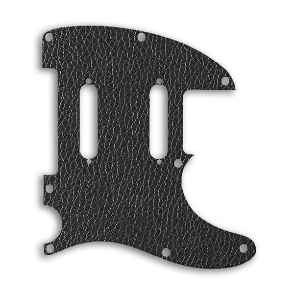 Fender TELECASTER BLACKTOP BARITONE Custom Pickguard Scratchplate Leather Design