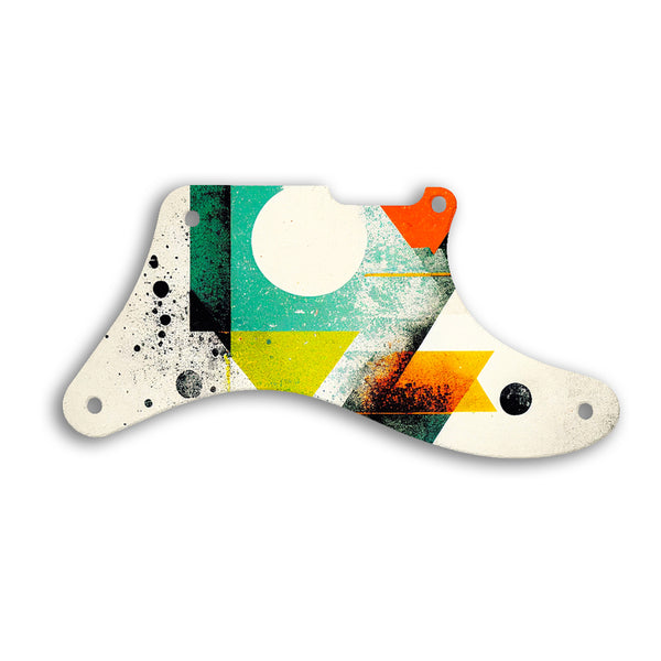 Fender TELECASTER CABRONITA Custom Pickguard Scratchplate ABSTRACT Design