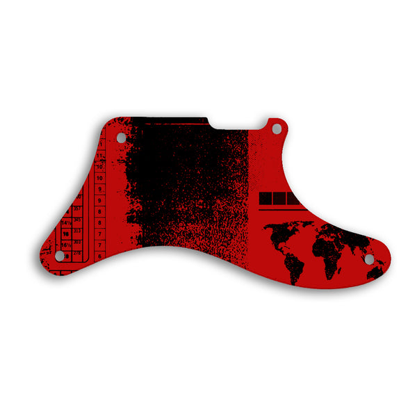 Fender TELECASTER CABRONITA Custom Pickguard Scratchplate ABSTRACT Design