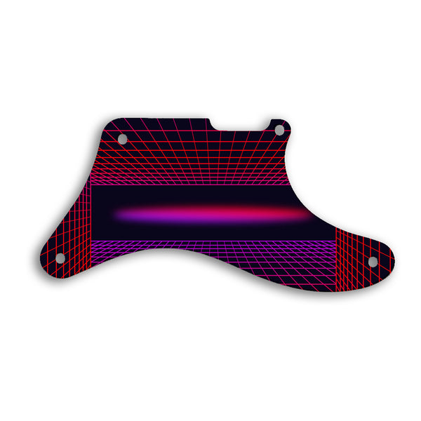 Fender TELECASTER CABRONITA Custom Pickguard Scratchplate TRON Design