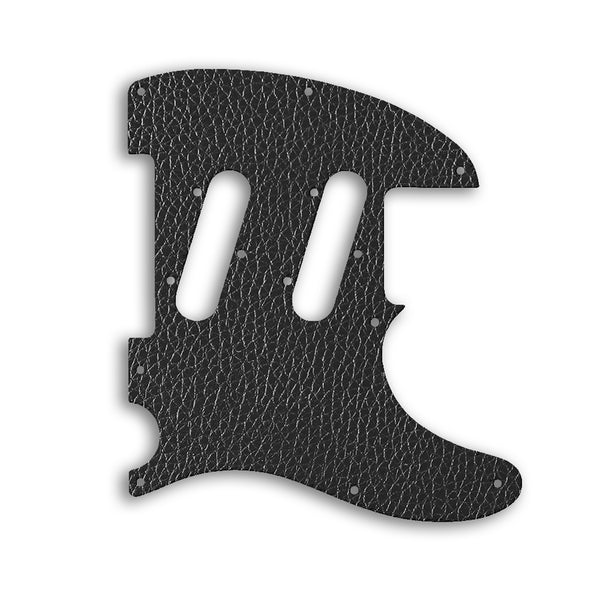 Fender TELECASTER CLASSIC PLAYER TRIPLE Custom Pickguard Scratchplate Leather Design