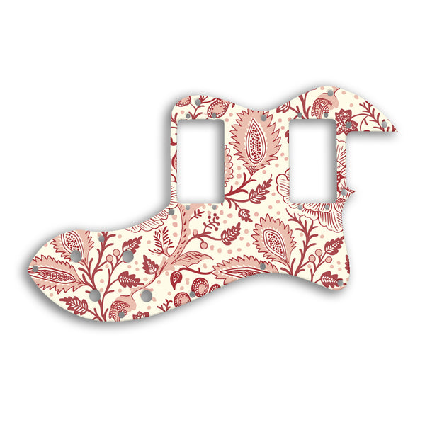 Fender TELECASTER CLASSIC PLAYER THINLINE DELUXE Custom Pickguard Scratchplate INDIAN_FLORAL Design