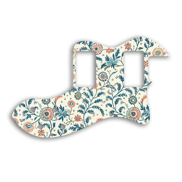 Fender TELECASTER CLASSIC PLAYER THINLINE DELUXE Custom Pickguard Scratchplate INDIAN_FLORAL Design