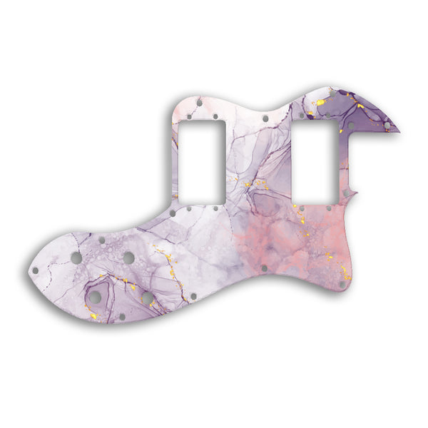 Fender TELECASTER CLASSIC PLAYER THINLINE DELUXE Custom Pickguard Scratchplate Marble Design