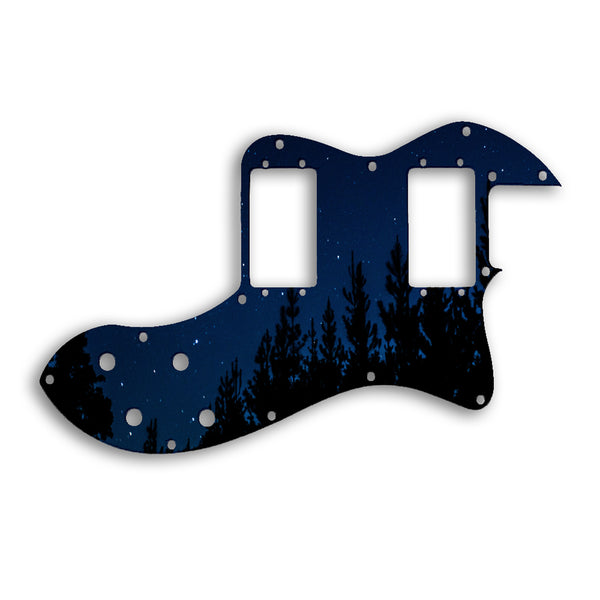 Fender TELECASTER CLASSIC PLAYER THINLINE DELUXE Custom Pickguard Scratchplate NIGHT Design