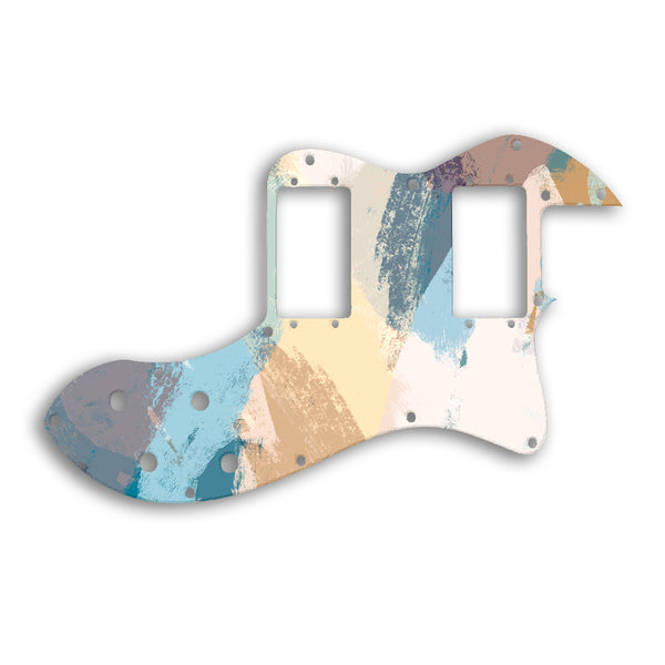 Fender TELECASTER CLASSIC PLAYER THINLINE DELUXE Custom Pickguard Scratchplate PAINT Design