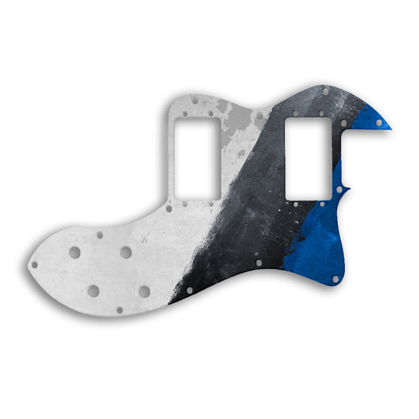 Fender TELECASTER CLASSIC PLAYER THINLINE DELUXE Custom Pickguard Scratchplate PAINT Design