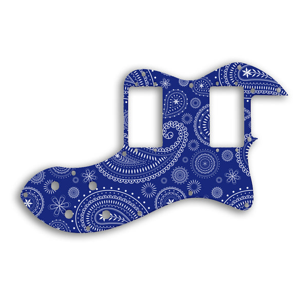 Fender TELECASTER CLASSIC PLAYER THINLINE DELUXE Custom Pickguard Scratchplate Paisley Design