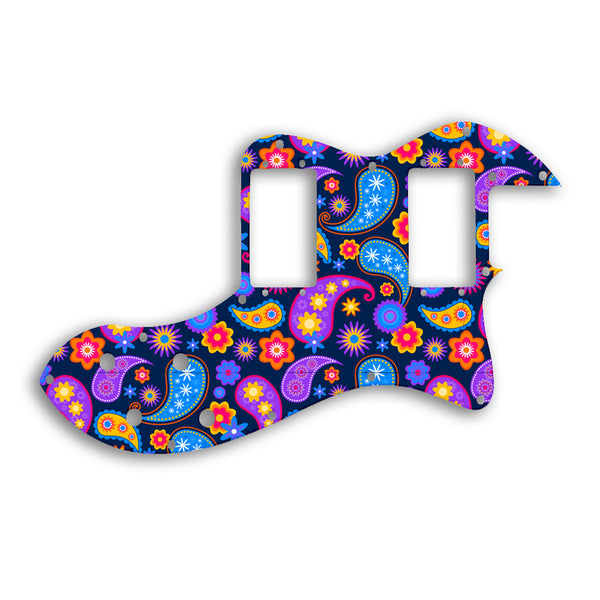 Fender TELECASTER CLASSIC PLAYER THINLINE DELUXE Custom Pickguard Scratchplate Paisley Design