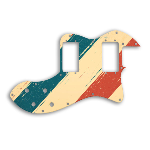 Fender TELECASTER CLASSIC PLAYER THINLINE DELUXE Custom Pickguard Scratchplate RETRO Design