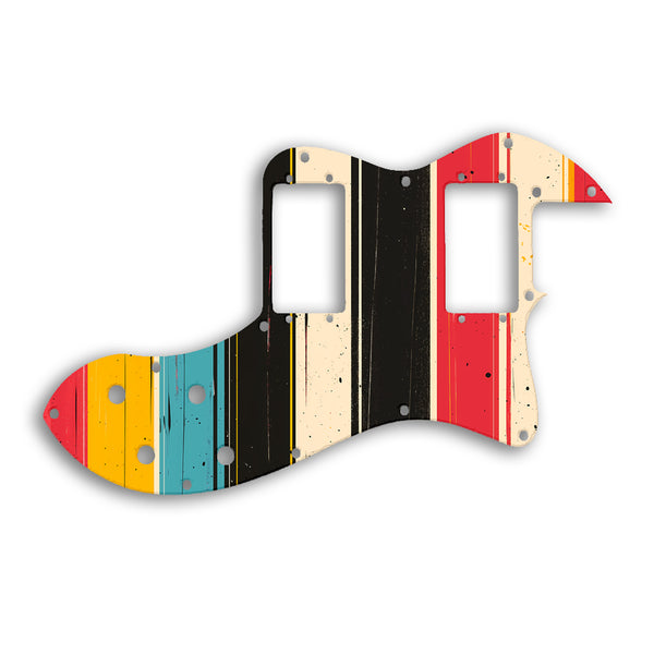 Fender TELECASTER CLASSIC PLAYER THINLINE DELUXE Custom Pickguard Scratchplate RETRO Design