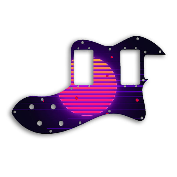 Fender TELECASTER CLASSIC PLAYER THINLINE DELUXE Custom Pickguard Scratchplate TRON Design