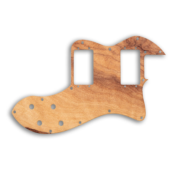 Fender TELECASTER CLASSIC PLAYER THINLINE DELUXE Custom Pickguard Scratchplate Wood Design