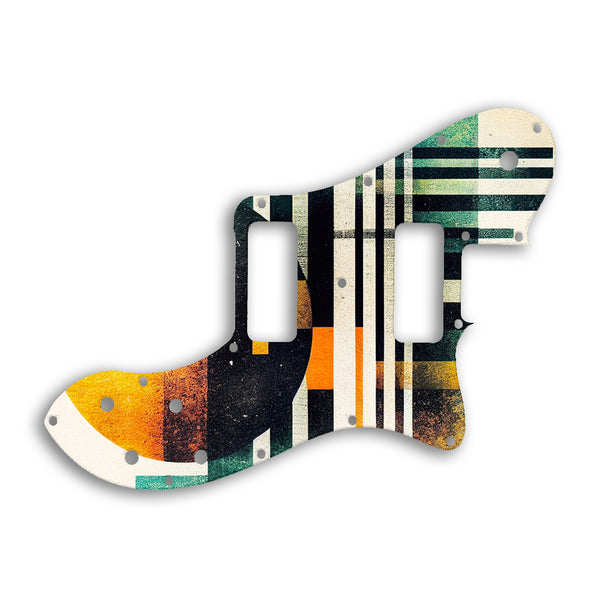 Fender TELECASTER CLASSIC PLAYER DELUXE BLACK DOVE Custom Pickguard Scratchplate ABSTRACT Design