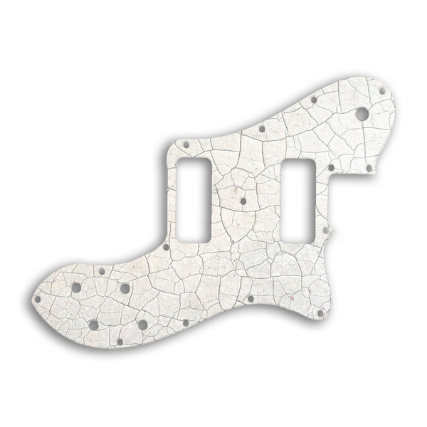 Fender TELECASTER CLASSIC PLAYER DELUXE BLACK DOVE Custom Pickguard Scratchplate CRACKED Design