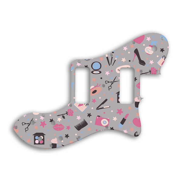 Fender TELECASTER CLASSIC PLAYER DELUXE BLACK DOVE Custom Pickguard Scratchplate GIRLY Design