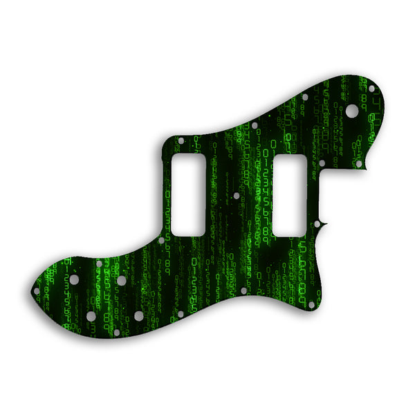 Fender TELECASTER CLASSIC PLAYER DELUXE BLACK DOVE Custom Pickguard Scratchplate MATRIX Design