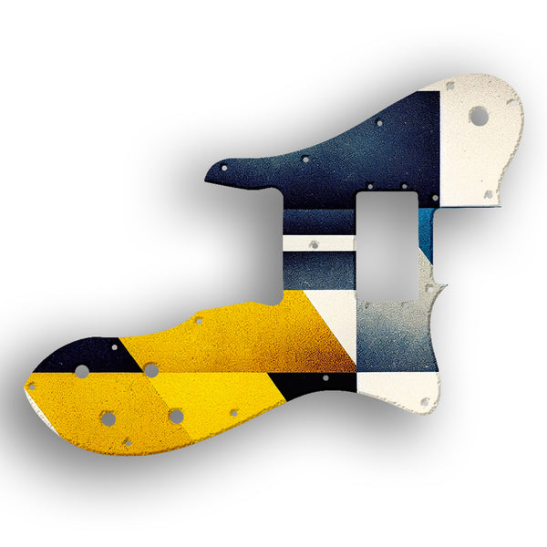 Fender Tele Custom Telecaster Custom - 1972-1981 Vintage Custom Pickguard Scratchplate ABSTRACT Design