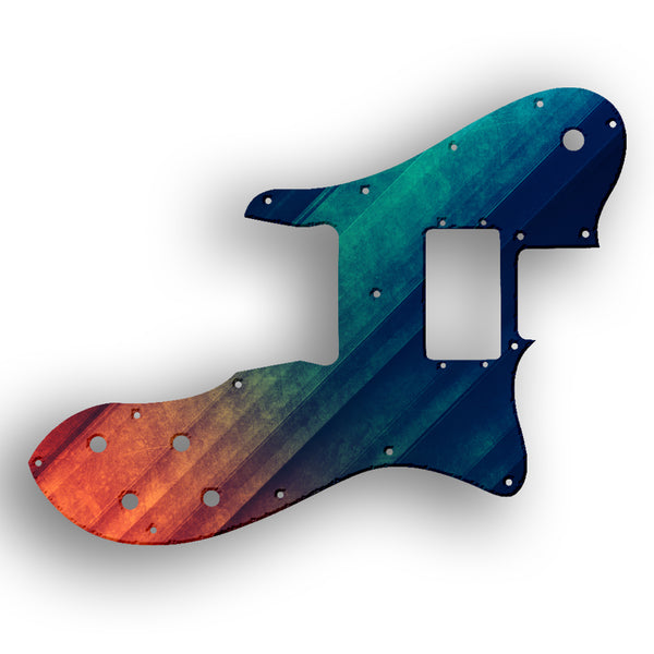 Fender Tele Custom Telecaster Custom - 1972-1981 Vintage Custom Pickguard Scratchplate GRUNGE Design