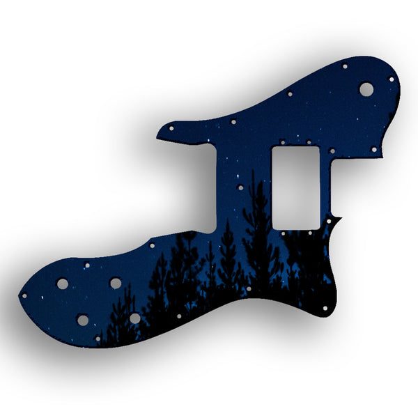 Fender Tele Custom Telecaster Custom - 1972-1981 Vintage Custom Pickguard Scratchplate NIGHT Design