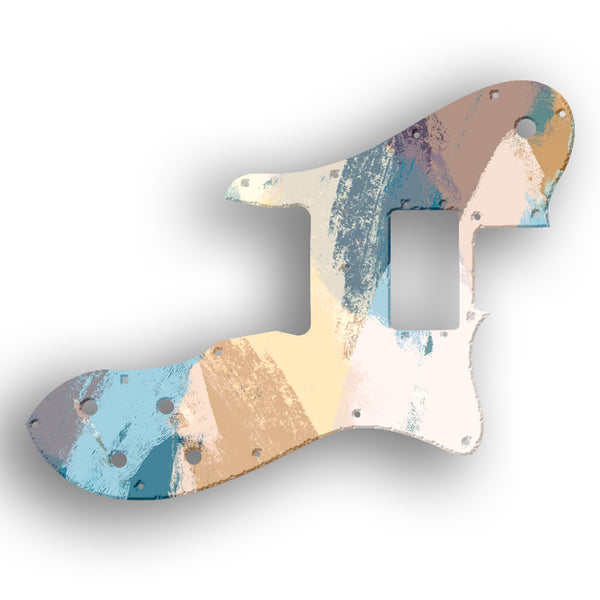 Fender Tele Custom Telecaster Custom - 1972-1981 Vintage Custom Pickguard Scratchplate PAINT Design