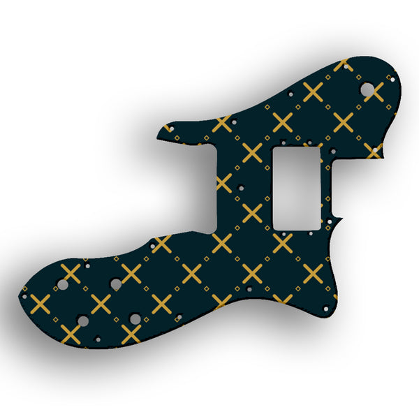 Fender Tele Custom Telecaster Custom - 1972-1981 Vintage Custom Pickguard Scratchplate Pattern Design