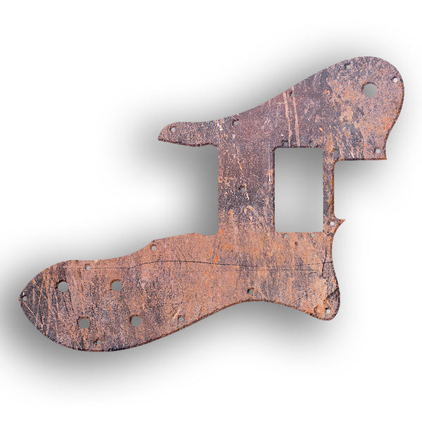 Fender Tele Custom Telecaster Custom - 1972-1981 Vintage Custom Pickguard Scratchplate Rust Design