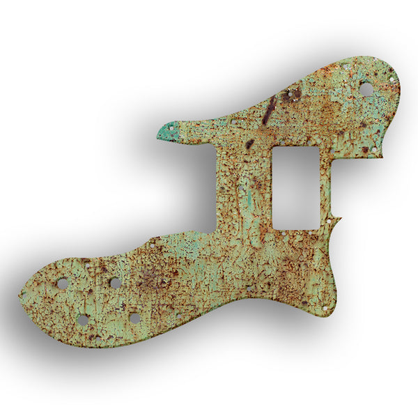 Fender Tele Custom Telecaster Custom - 1972-1981 Vintage Custom Pickguard Scratchplate Rust Design