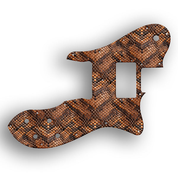 Fender Tele Custom Telecaster Custom - 1972-1981 Vintage Custom Pickguard Scratchplate SNAKE Design