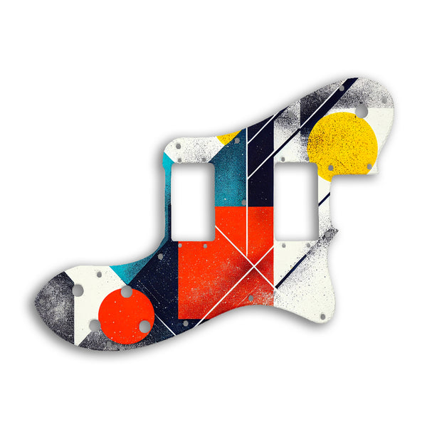 Fender TELECASTER DELUXE Custom Pickguard Scratchplate ABSTRACT Design