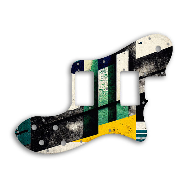 Fender TELECASTER DELUXE Custom Pickguard Scratchplate ABSTRACT Design