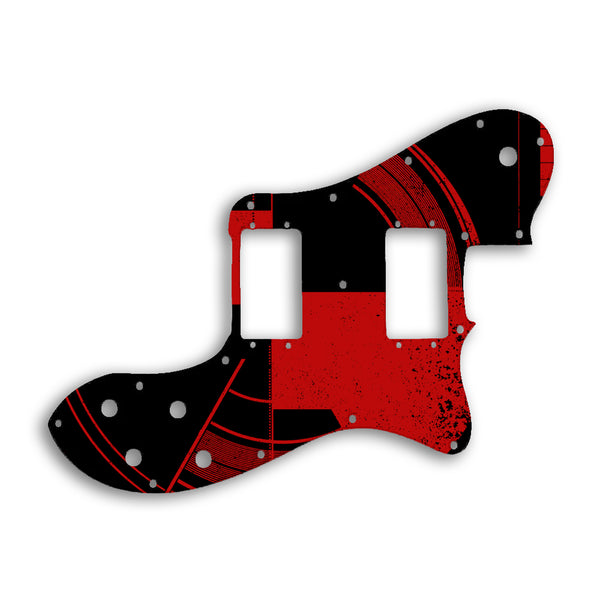 Fender TELECASTER DELUXE Custom Pickguard Scratchplate ABSTRACT Design