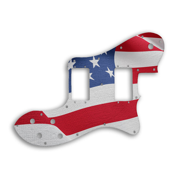 Fender TELECASTER DELUXE Custom Pickguard Scratchplate Flag Design