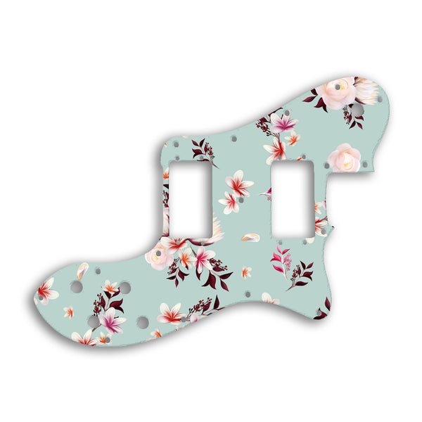 Fender TELECASTER DELUXE Custom Pickguard Scratchplate FLOWERS Design