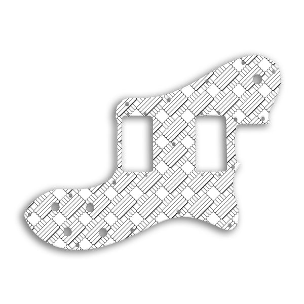 Fender TELECASTER DELUXE Custom Pickguard Scratchplate GEOMETRIC Design