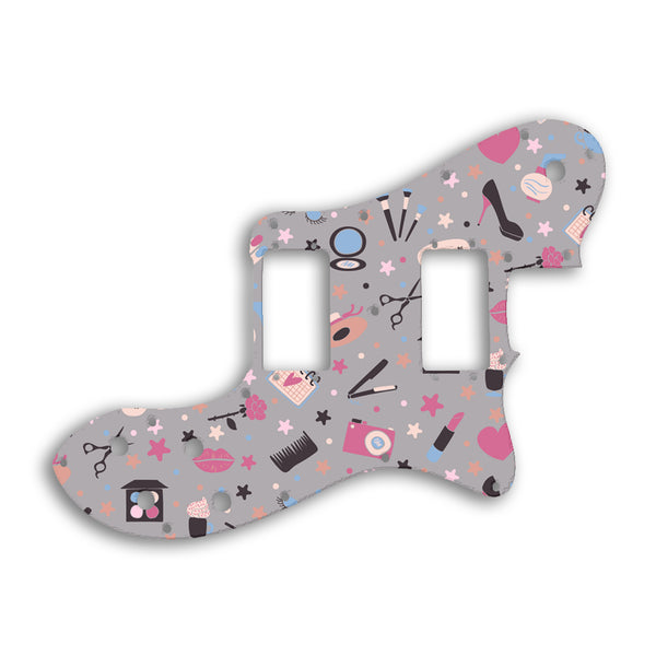 Fender TELECASTER DELUXE Custom Pickguard Scratchplate GIRLY Design