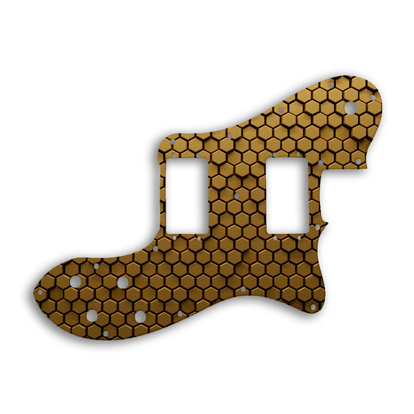 Fender TELECASTER DELUXE Custom Pickguard Scratchplate HONEYCOMB Design