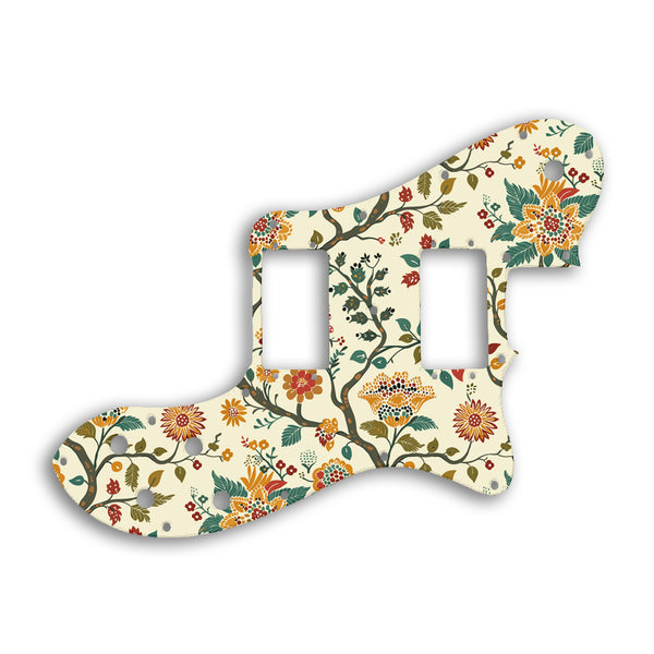 Fender TELECASTER DELUXE Custom Pickguard Scratchplate INDIAN_FLORAL Design