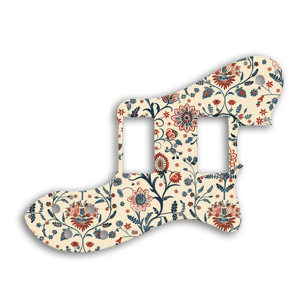 Fender TELECASTER DELUXE Custom Pickguard Scratchplate INDIAN_FLORAL Design