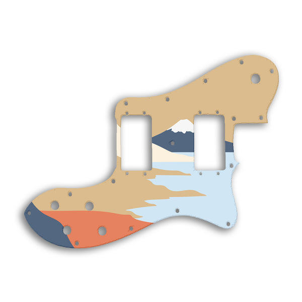 Fender TELECASTER DELUXE Custom Pickguard Scratchplate MINIMAL Design