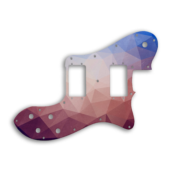 Fender TELECASTER DELUXE Custom Pickguard Scratchplate POLYGON Design