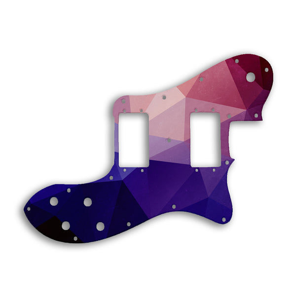 Fender TELECASTER DELUXE Custom Pickguard Scratchplate POLYGON Design