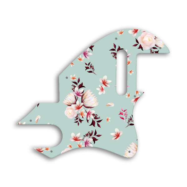 Fender TELECASTER F HOLE Custom Pickguard Scratchplate FLOWERS Design