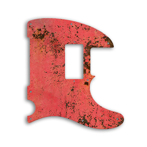 Fender TELECASTER JOHN 5 Custom Pickguard Scratchplate Rust Design