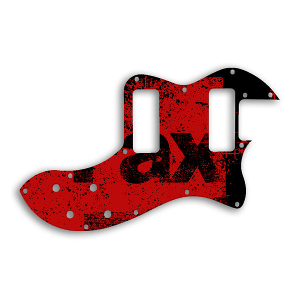 Fender TELECASTER MODERN PLAYER THINLINE DELUXE Custom Pickguard Scratchplate ABSTRACT Design