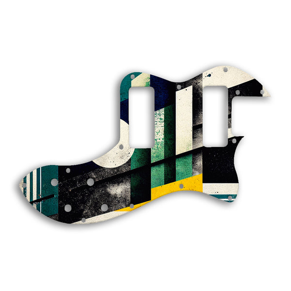 Fender TELECASTER MODERN PLAYER THINLINE DELUXE Custom Pickguard Scratchplate ABSTRACT Design