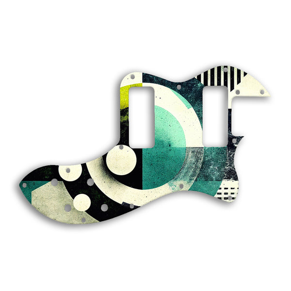 Fender TELECASTER MODERN PLAYER THINLINE DELUXE Custom Pickguard Scratchplate ABSTRACT Design