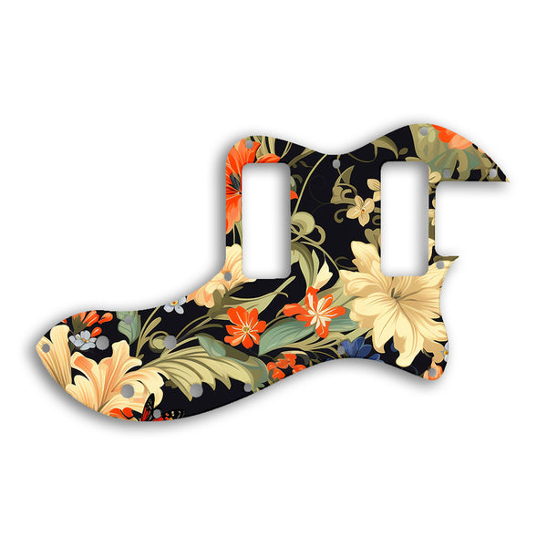 Fender TELECASTER MODERN PLAYER THINLINE DELUXE Custom Pickguard Scratchplate Floral Design