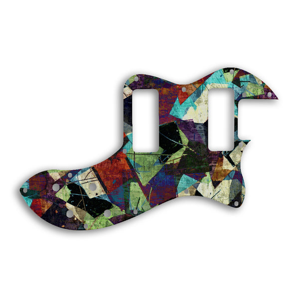 Fender TELECASTER MODERN PLAYER THINLINE DELUXE Custom Pickguard Scratchplate GEOMETRIC Design