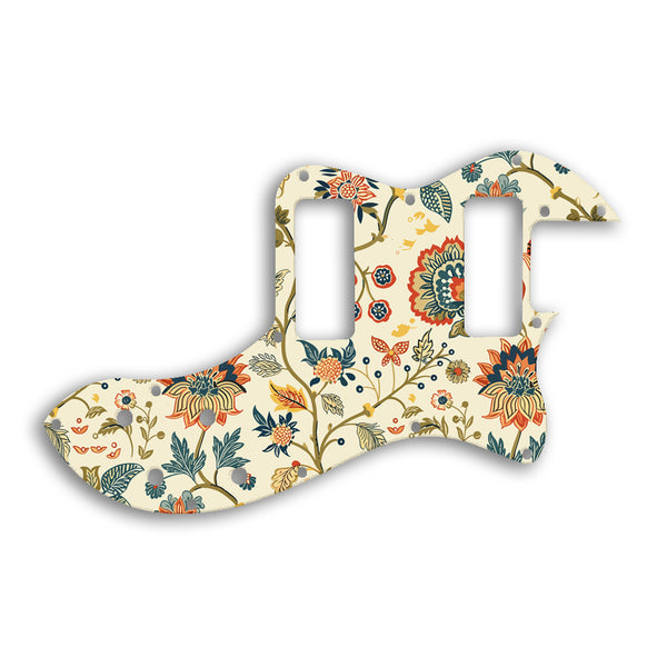 Fender TELECASTER MODERN PLAYER THINLINE DELUXE Custom Pickguard Scratchplate INDIAN_FLORAL Design